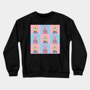 chibiusa and usagi Crewneck Sweatshirt